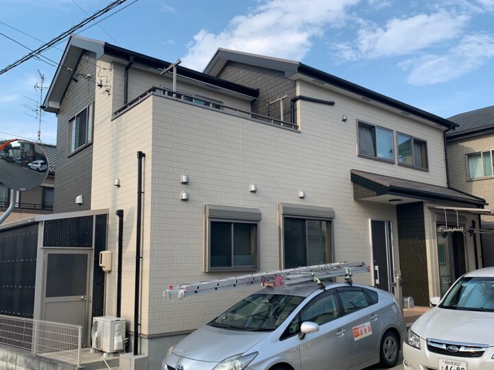 北名古屋市　Ｏ様　外壁塗装・屋根塗装・防水工事