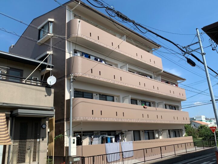 岩倉市　Ｌマンション様　外壁塗装・防水工事