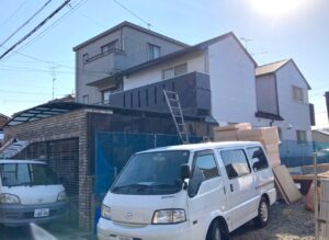 名古屋市　Ｋ様　外壁塗装、屋根工事、防水工事