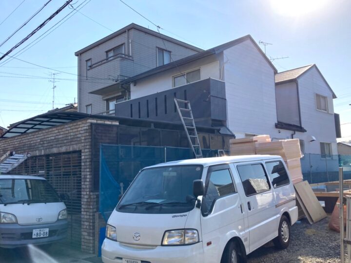 名古屋市　Ｋ様　外壁塗装、屋根工事、防水工事