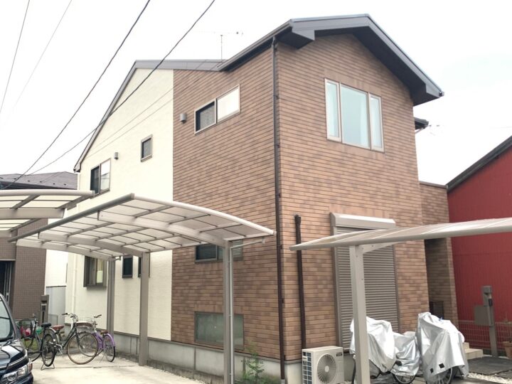 一宮市　Ｍ様　外壁塗装・屋根塗装・防水工事