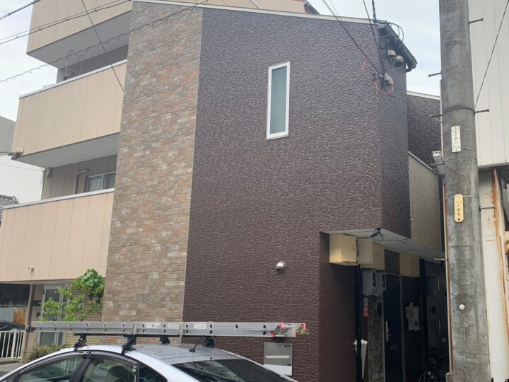 名古屋市　Ｇアパート様　外壁塗装・屋根塗装