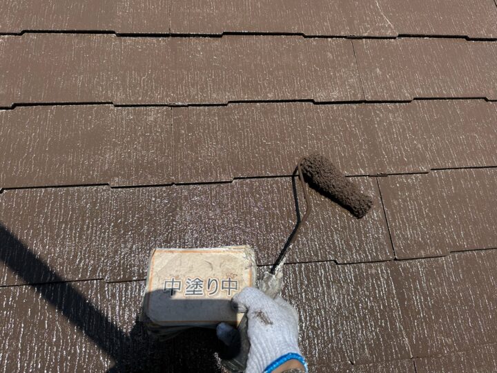 屋根塗装②