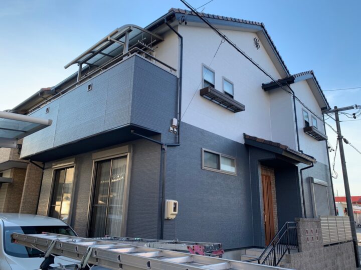 一宮市　Ｈ様　外壁塗装・防水工事