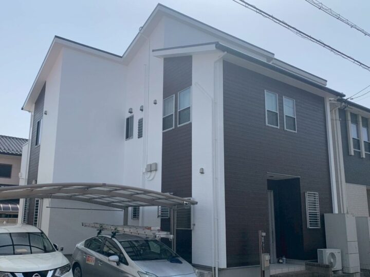 稲沢市　Ｎ様　外壁塗装・屋根塗装・防水工事