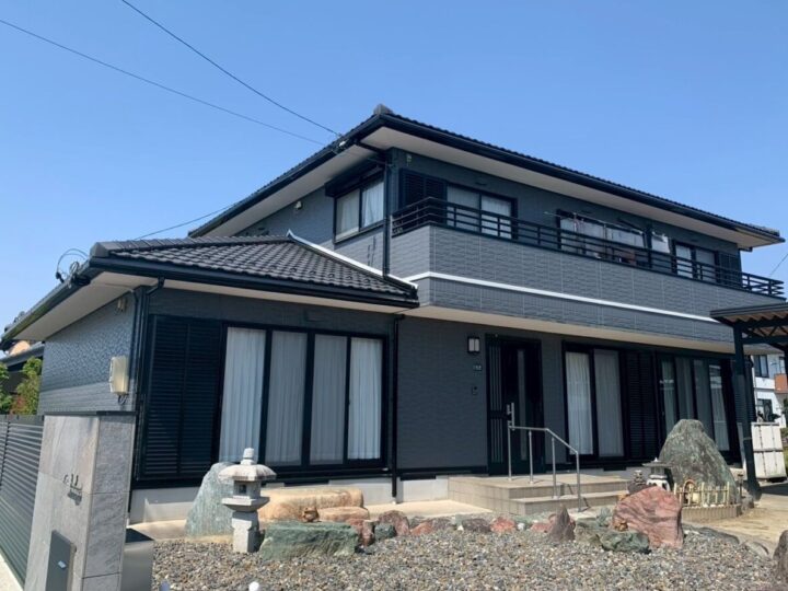 一宮市　Ｏ様　外壁塗装・防水工事