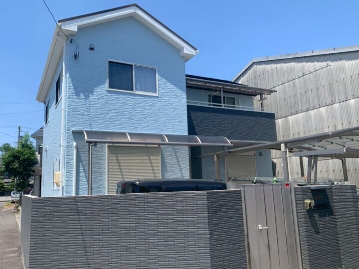一宮市　Ｍ様　外壁塗装・屋根塗装・防水工事
