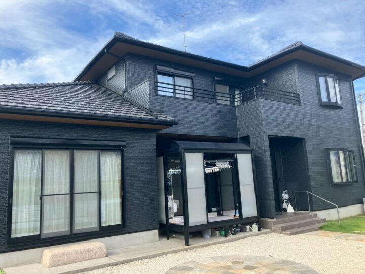 一宮市　Ｏ様　外壁塗装・防水工事
