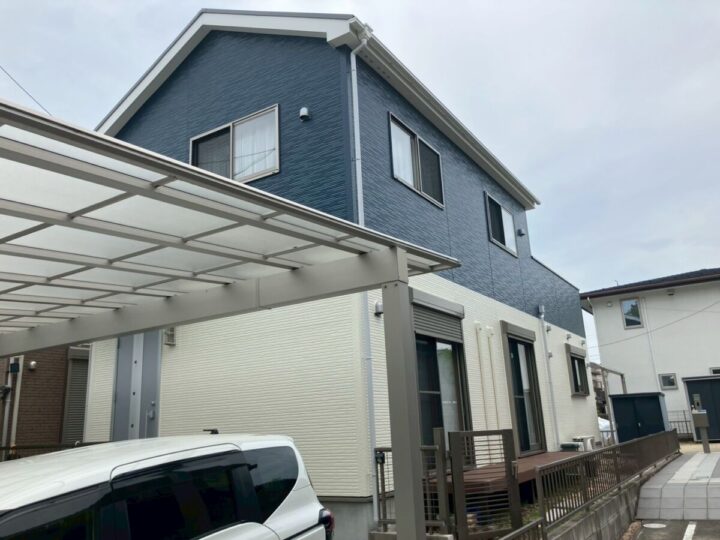 一宮市　Ｍ様　外壁塗装・屋根塗装・防水工事