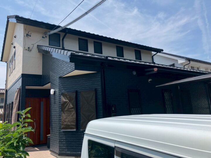 一宮市　Ｍ様　外壁塗装・防水工事