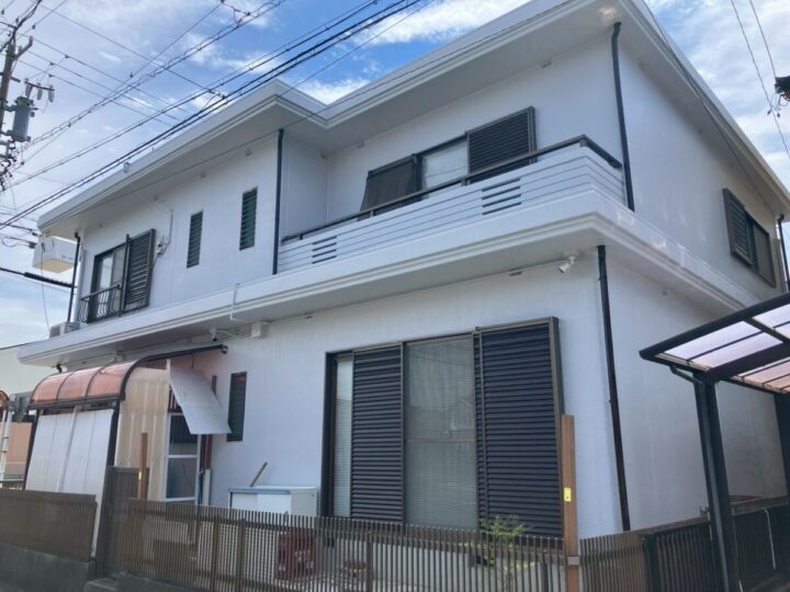 一宮市　Ｓ様　外壁塗装・防水工事