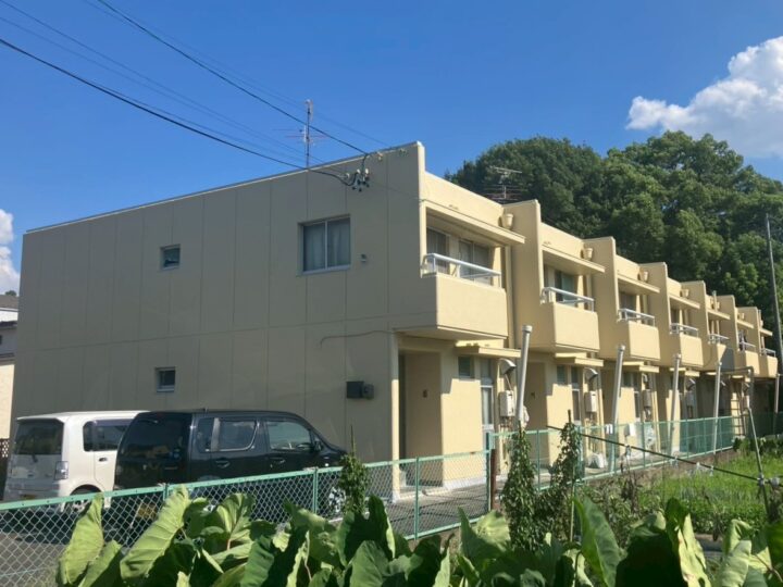 一宮市　Ｋアパート様　外壁塗装・屋根塗装