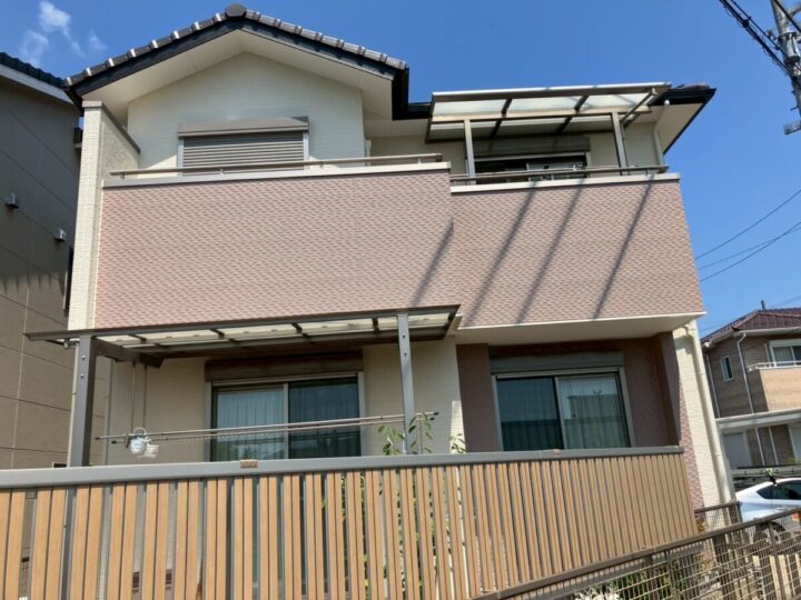 一宮市　Ｆ様　外壁塗装・防水工事