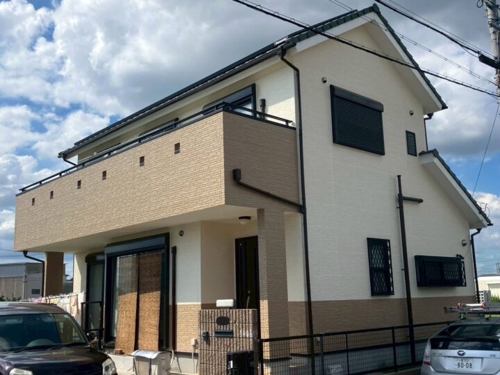 江南市　Ｓ様　外壁塗装・防水工事