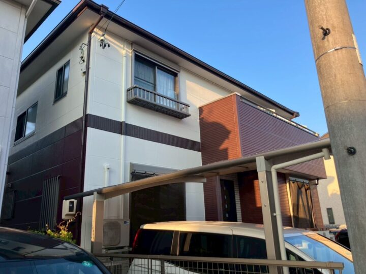 一宮市　Ａ様　外壁塗装・防水工事