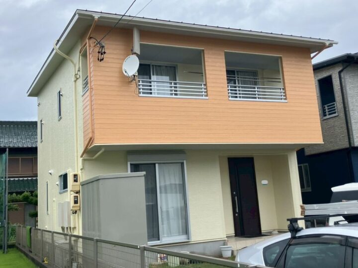 一宮市　Ｎ様　外壁塗装・防水工事