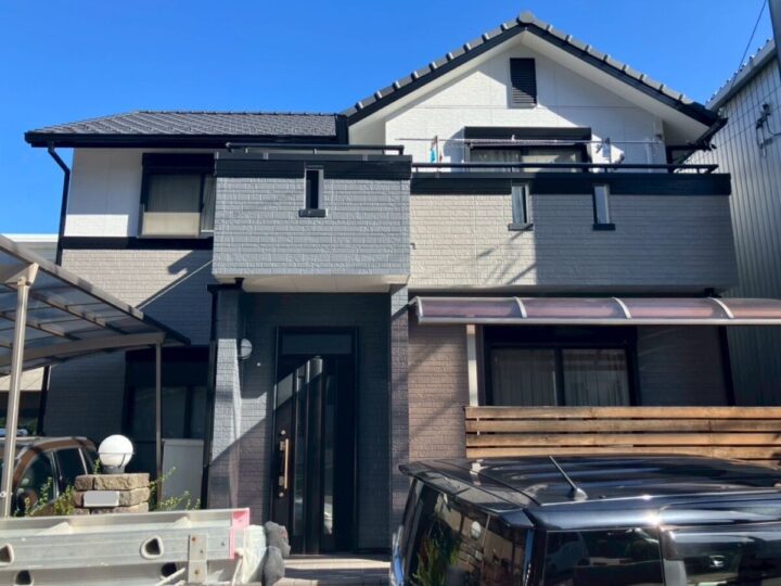 一宮市　Ｋ様　外壁塗装・防水工事