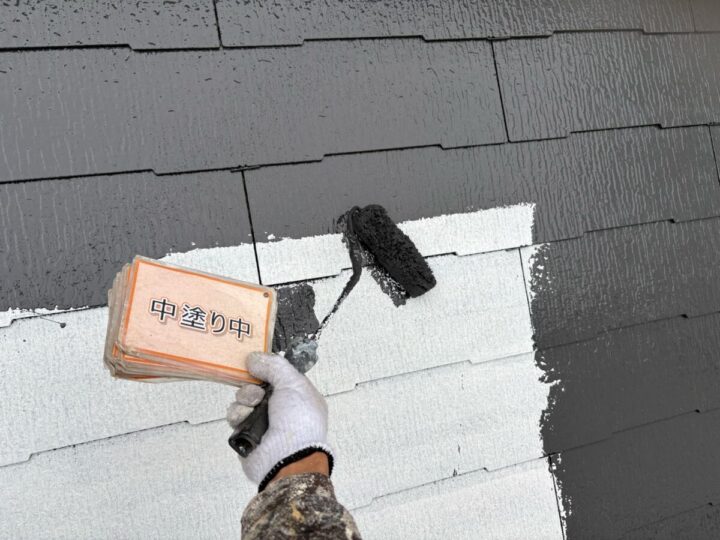 屋根塗装②