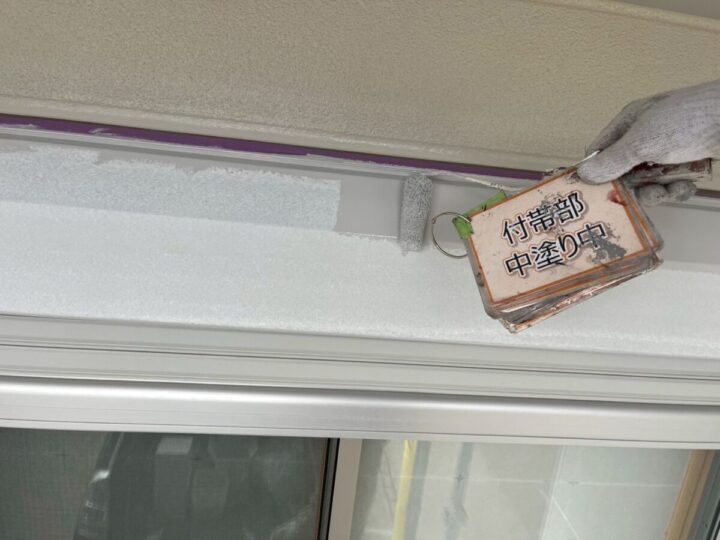 シャッターボックス塗装③