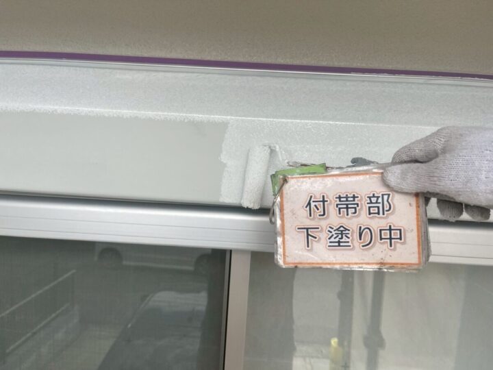 シャッターボックス塗装②