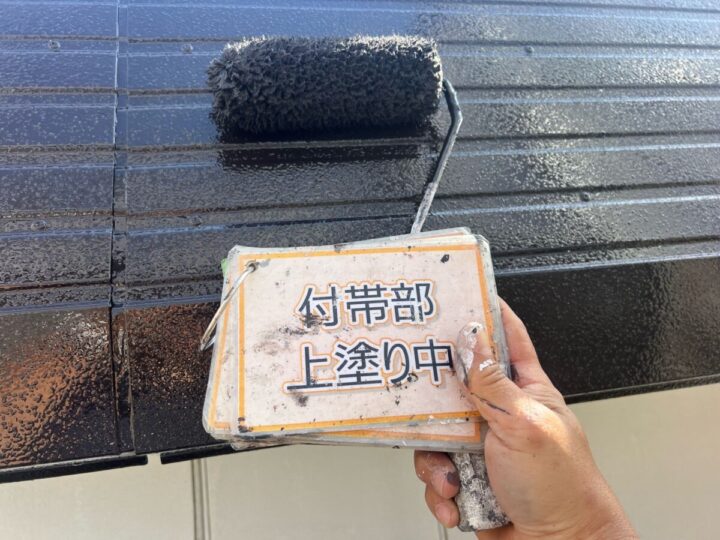 パラペット塗装④
