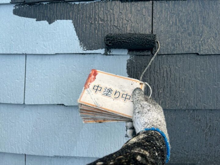 屋根塗装②