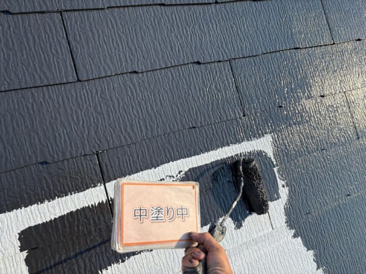 屋根塗装②