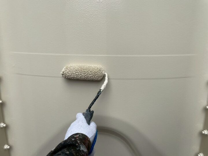 貯水槽タンク塗装④