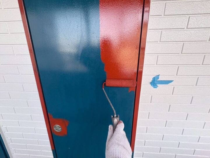 PSガスチャンバー扉塗装②