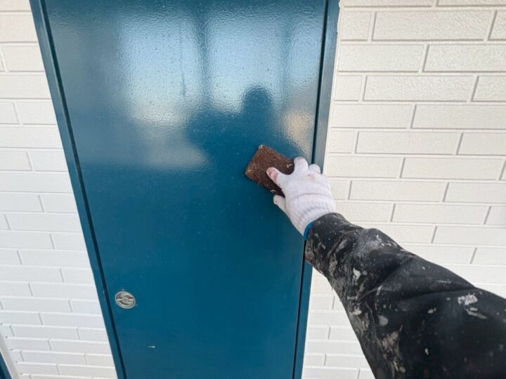 PSガスチャンバー扉塗装①