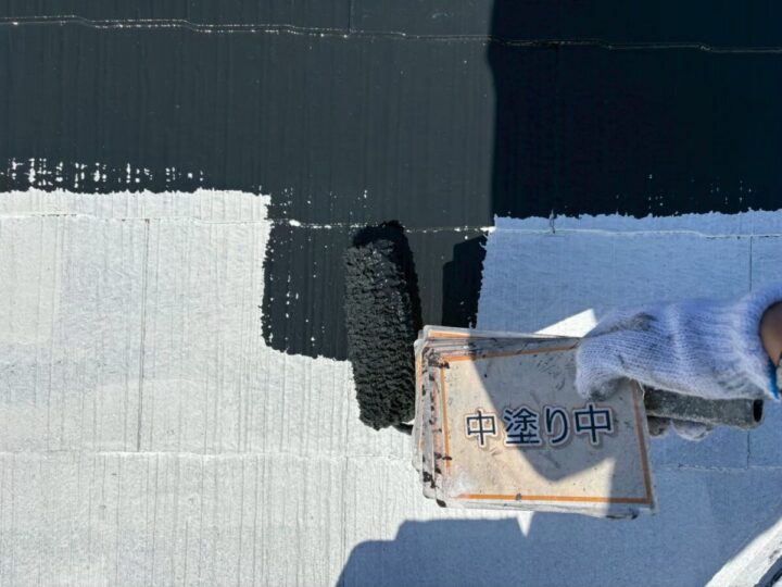 屋根塗装②