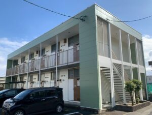 一宮市　Ｌアパート様　外壁塗装