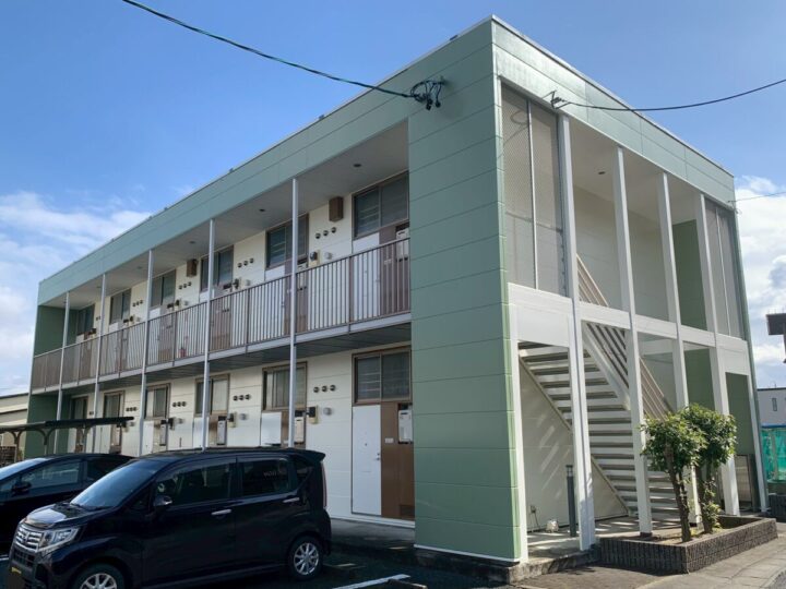 一宮市　Ｌアパート様　外壁塗装