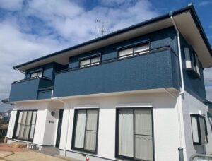 愛西市　Ｍ様　外壁塗装・防水工事・屋根塗装