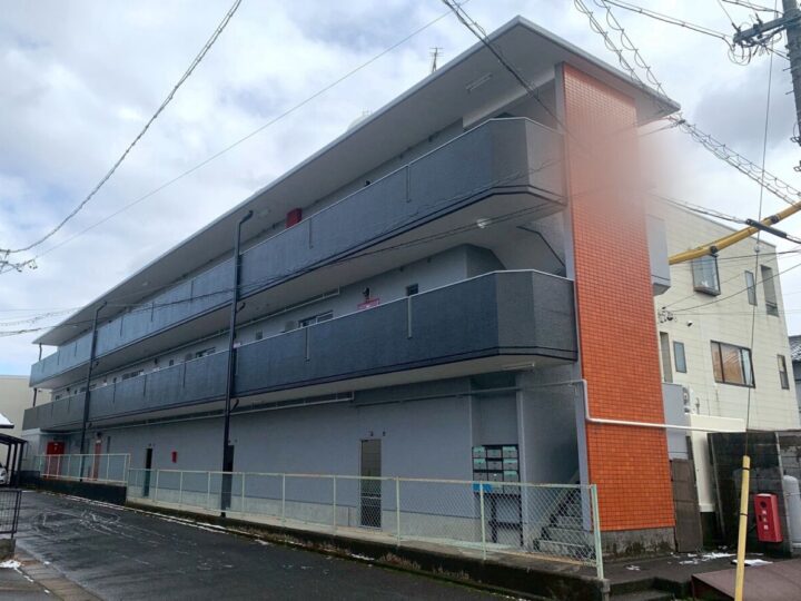 岐阜市　Ｋマンション様　外壁塗装