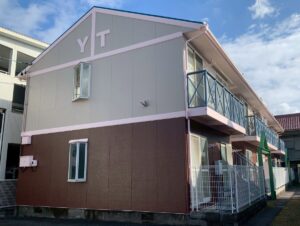 一宮市　Ｐアパート様　外壁塗装・屋根塗装