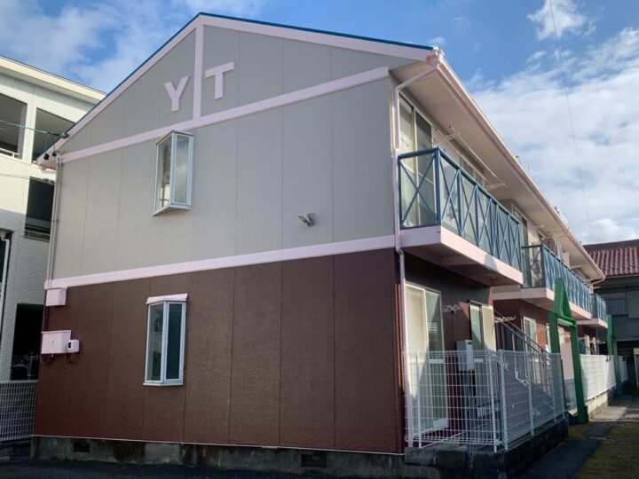 一宮市 Pアパート様 外壁塗装・屋根塗装