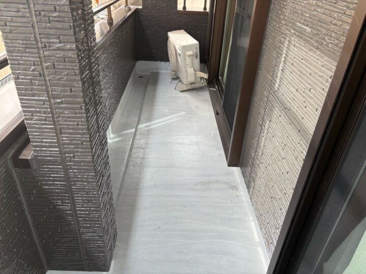 ベランダ防水工事①