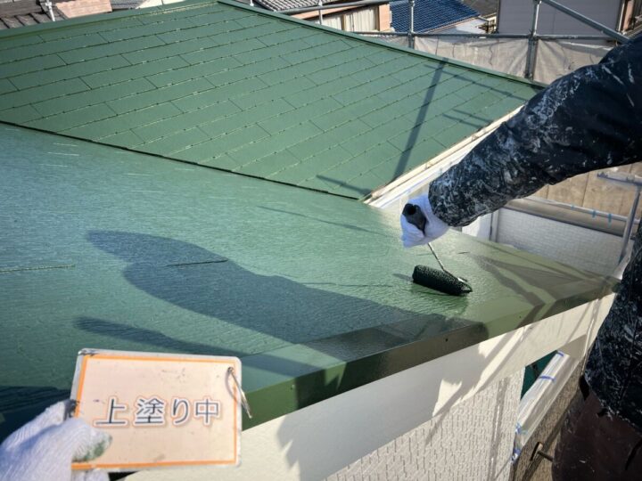 屋根塗装③