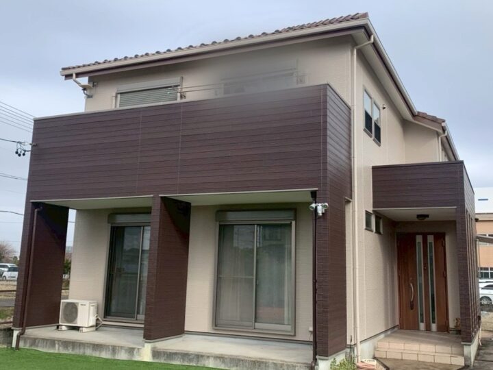 稲沢市 M様 外壁塗装・屋根工事・防水工事