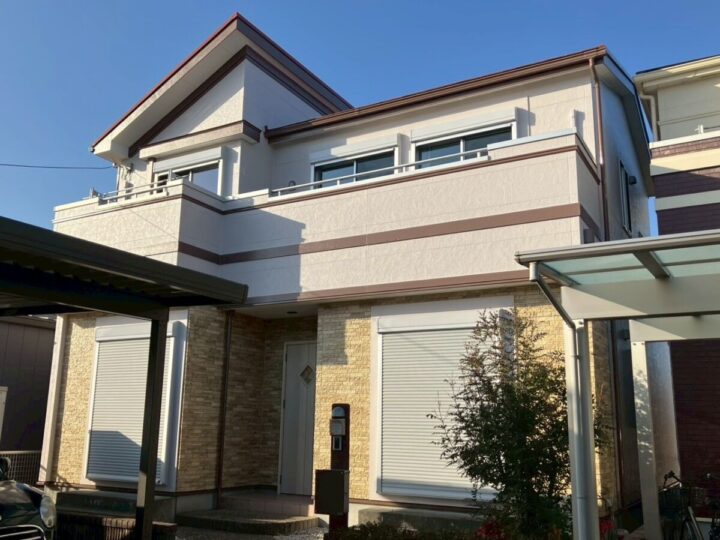 一宮市　Ｍ様　外壁塗装・屋根塗装・防水工事