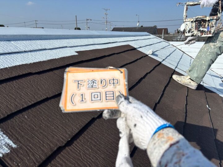 屋根塗装①