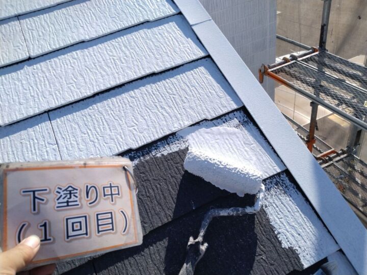 屋根塗装①