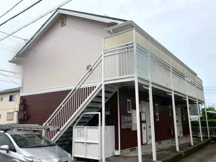 江南市　Ｇアパート様　外壁塗装・屋根塗装
