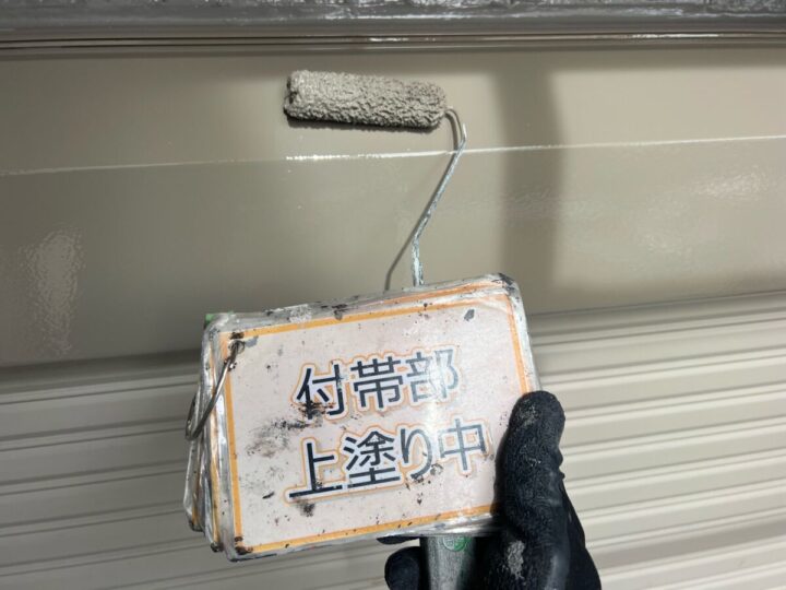 シャッターボックス塗装④