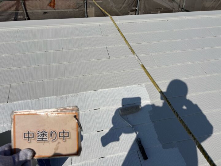 屋根塗装②