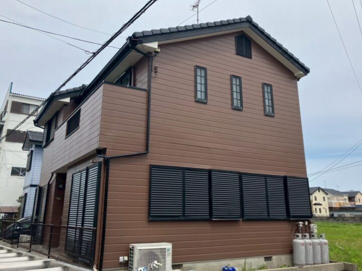 江南市　Ｍ様　外壁塗装