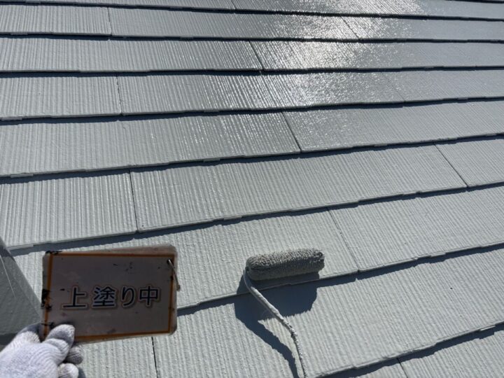 屋根塗装③