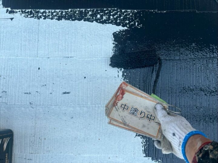 屋根塗装②