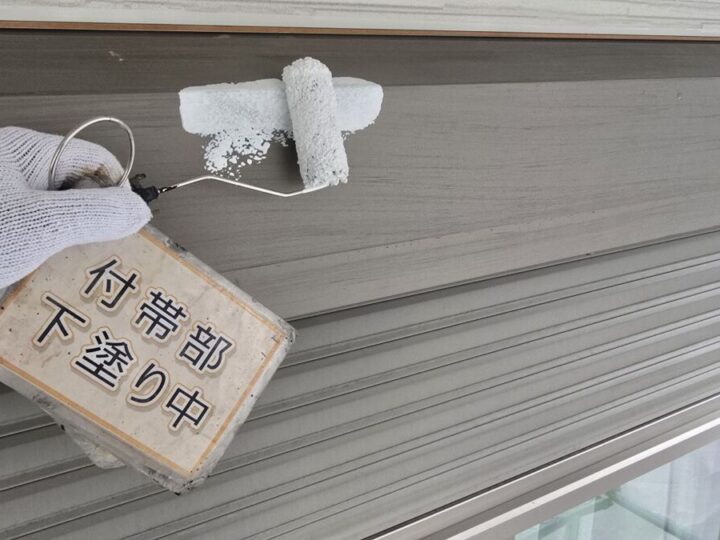 シャッターボックス塗装②